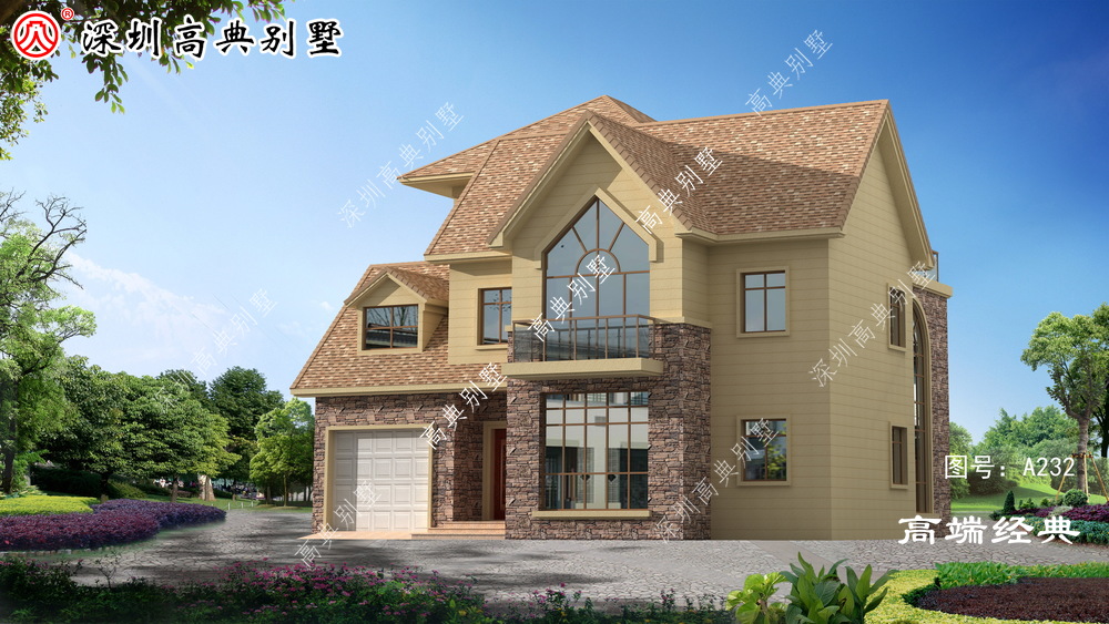 简约设计两层别墅,易于建造,又美观