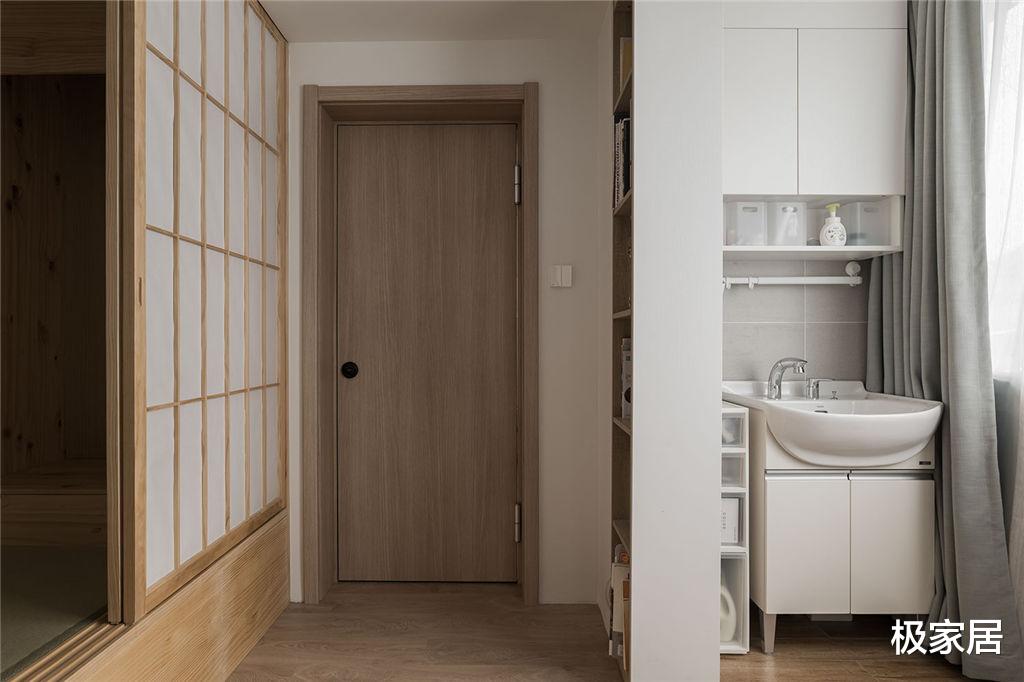 日式风情勾勒92平方米空间,舍弃华丽的元素,只归于自然