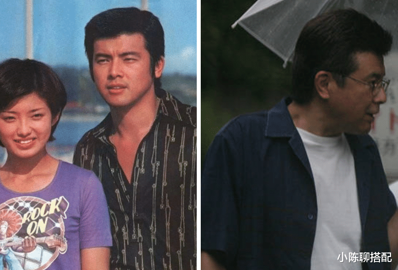 衬衫 三浦友和老了也帅气时髦,穿西装配衬衫,发腮有皱纹也不显油腻