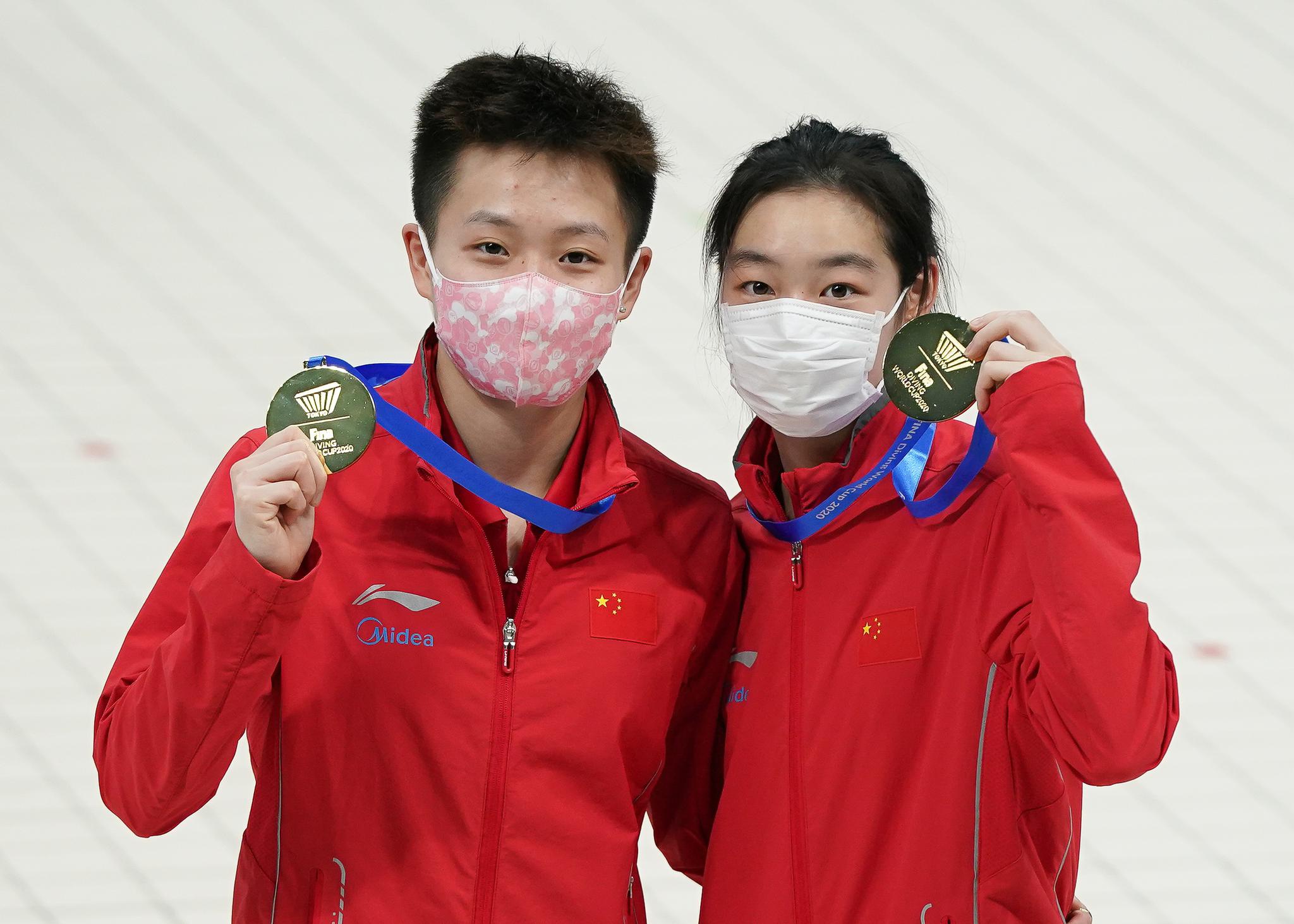 奥运会|王宗源三金王历史第一人！女子3米板双保险登场，奥运冠军冲金牌
