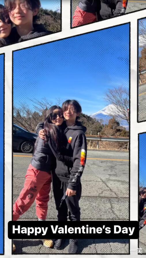 张柏芝|张柏芝:“情人节快乐,唯一的情人”。