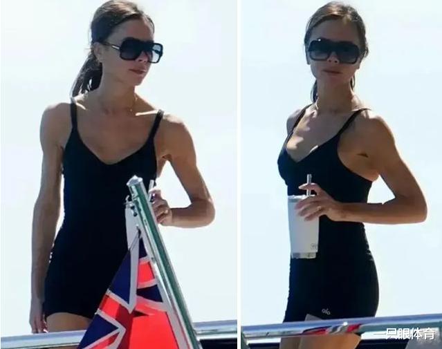 刘亦菲|48岁贝嫂晒近照,穿吊带长裙秀身材!手臂好细,骨感冻龄女神