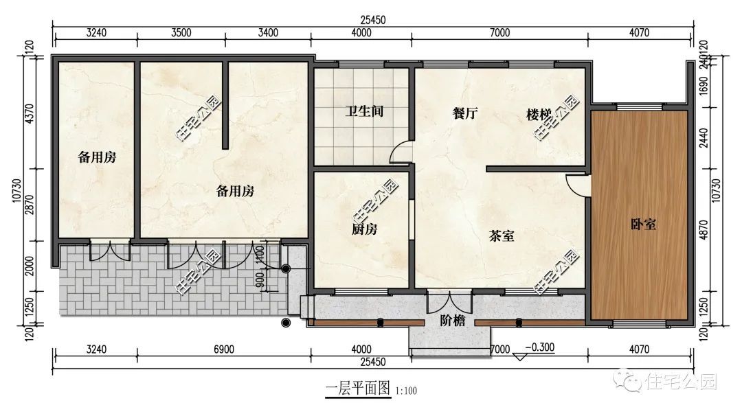 25.45m × 10.73m,老房改造后效果判若云泥,儿子都差点回错家
