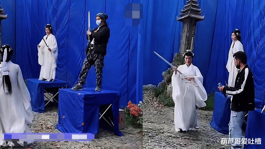 王力宏|金巧巧新戏饰演白素贞，片场直播遭剧组人员嫌弃