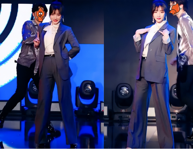 柳岩|42岁柳岩穿紧身衣秀丰润身材，吊环大玩瑜伽，一双长腿太吸睛