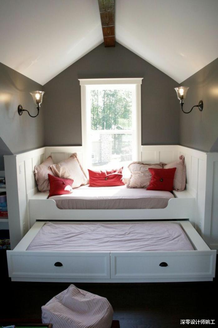 曾经的阁楼没人搭理,学会窗下的5种改造后,如今让你高攀不起