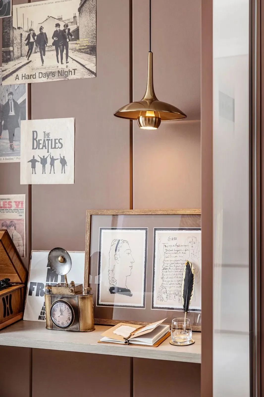 75平轻奢风案例,小户型也能玩出满满仪式感!