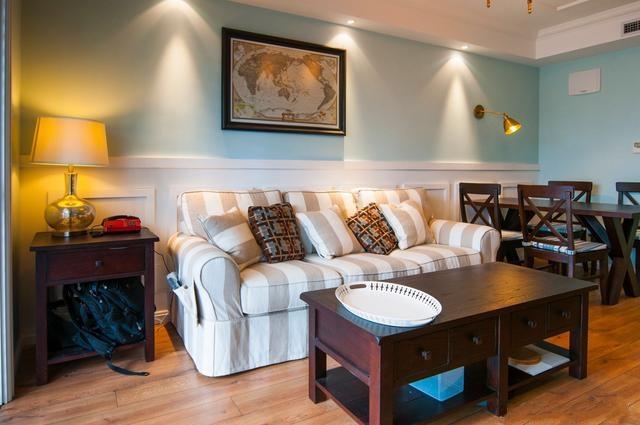 84平方米的新房装修,田园风设计美得不像样,朋友来了都说赞