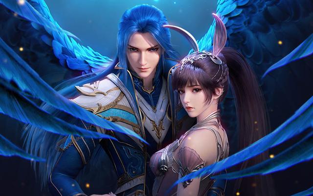 虹猫蓝兔|《斗罗大陆》手游里的美图,唐三唐昊很霸气,小舞的侧面真好看!