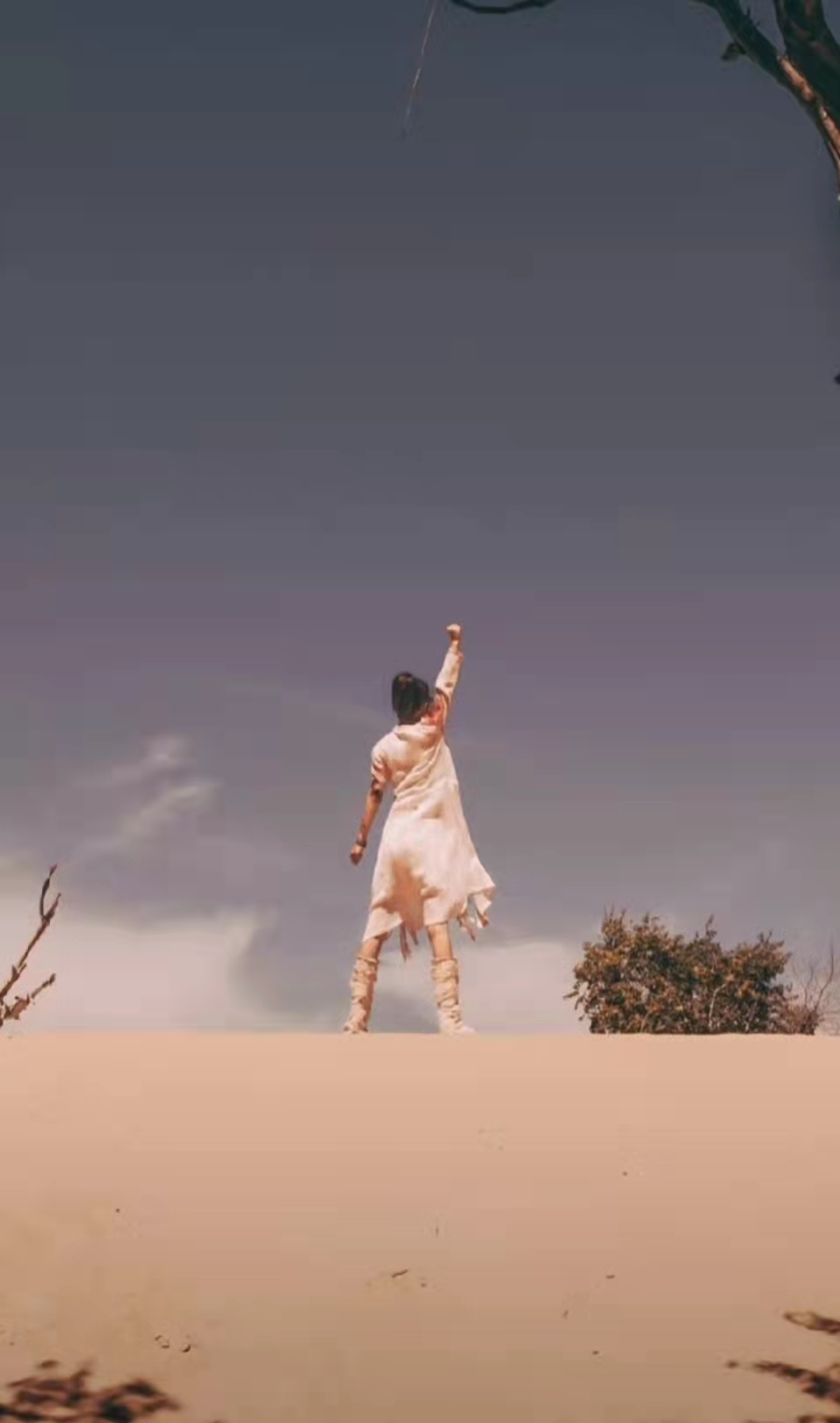 赵丽颖|赵丽颖新剧《野蛮生长》拍摄结束，和剧组人员的合照也来了！