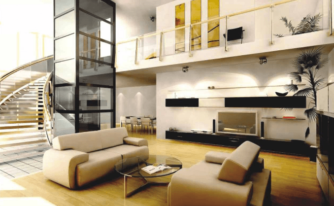 在家里装小电梯,复式楼不用再爬楼梯了,不占地又能升值!