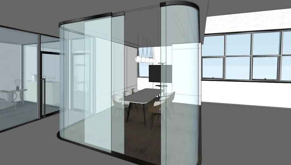 办公室|广东办公室装修设计案例-970平米企业办公空间