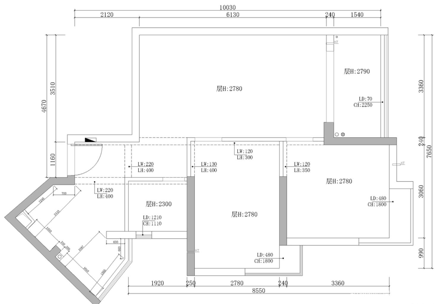 她84㎡家,简直是“教科书式布局”,动线完美,储物空间多到爆
