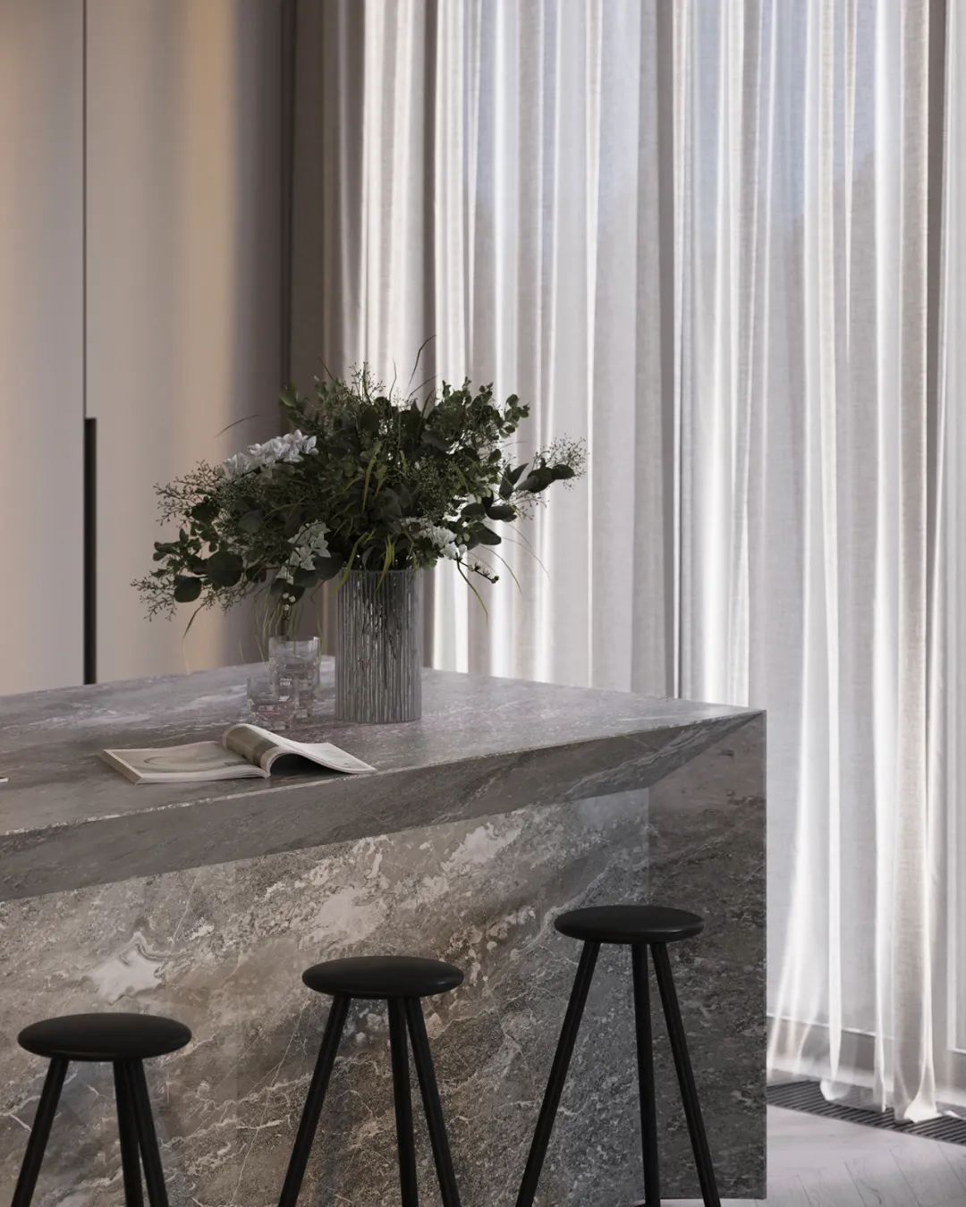 200㎡现代轻奢风,奢而不华,简而不凡!