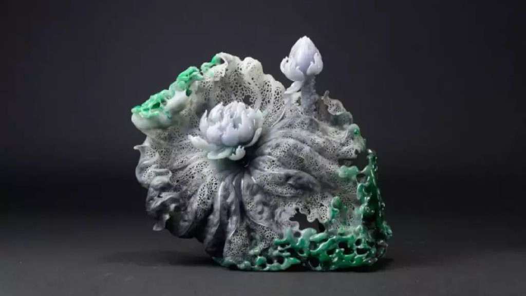 和田玉籽料|玉赏 ▏翡翠雕刻大师作品《尘不染》，同时揽获三项玉雕大奖！