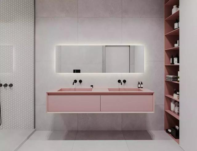 一个漂亮的洗漱台,惊艳整个家,无论是功能还是颜值,都是棒棒哒