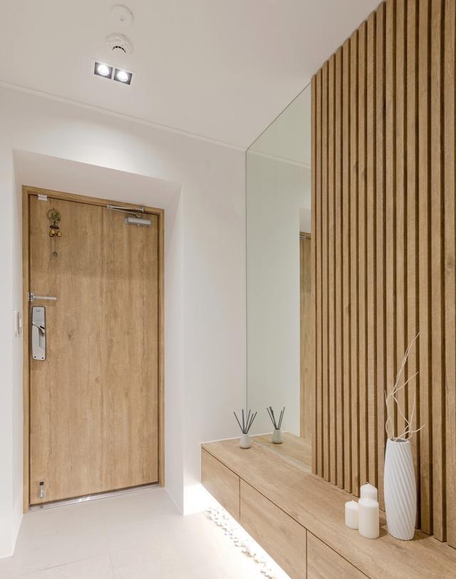 都是装玄关,做置物造景一体式设计,高颜值+实用性压根不用不挑