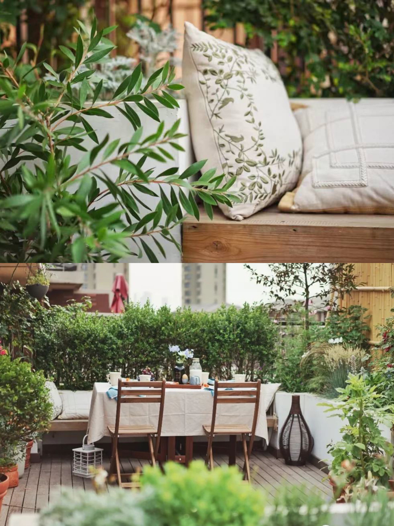 买房子时,免费送的30㎡露台,打造浪漫又实用的空中花园,太美啦