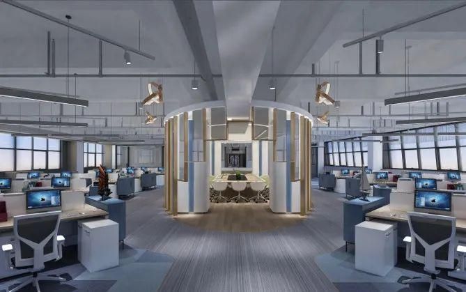 办公室|广东办公室装修设计案例-970平米企业办公空间