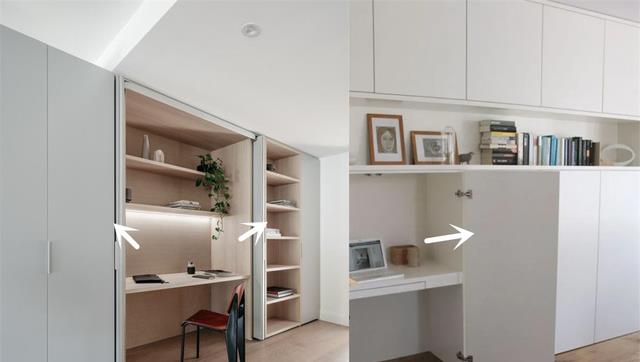 7种衣柜和书桌的组合装法,卧室都能做,人手一个书房也不是问题