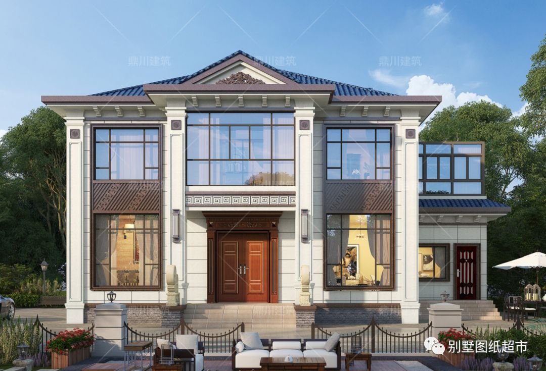 别墅|新农村别墅中的“标杆”户型,5套高颜值别墅,实用大气有派头