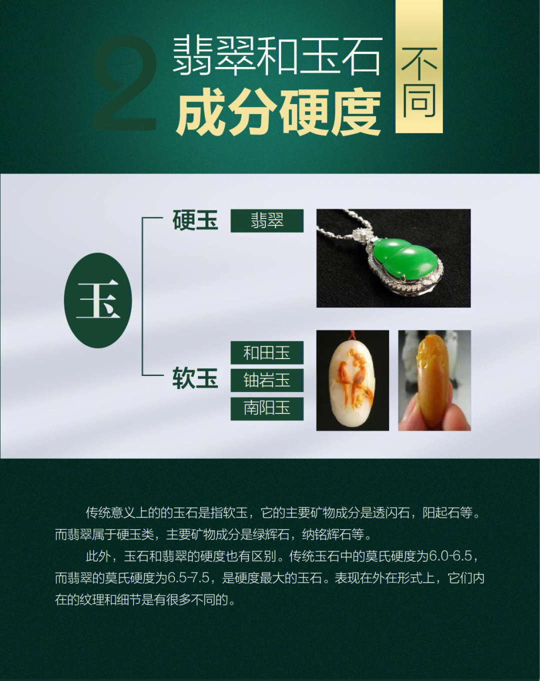 翡翠|分不清翡翠和玉？3大区别，请牢记！
