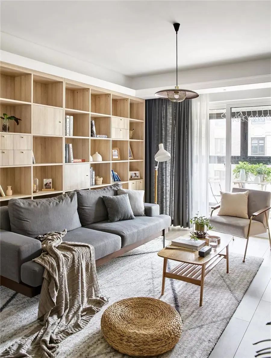 客厅的12种组合方式,这样装后,一间变两间!