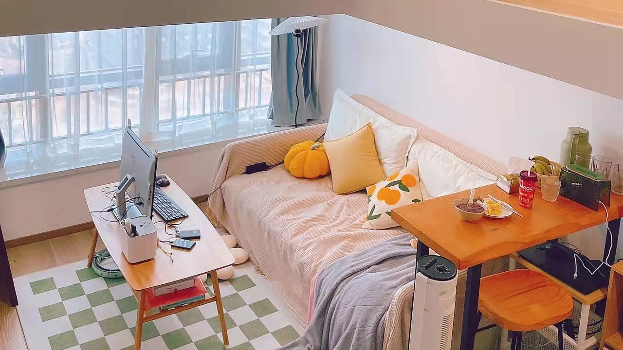 杭漂女孩花光积蓄买18平loft公寓，温馨精致，好似放大版玩具屋