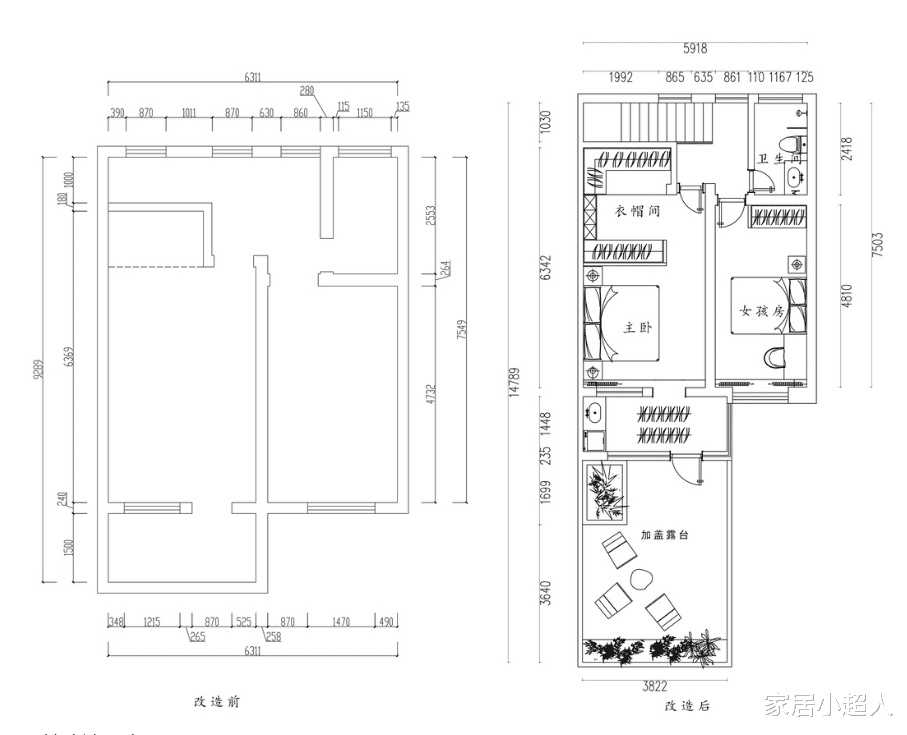 90年代的老房子,经过改造之后,也能拥有不一样的时尚