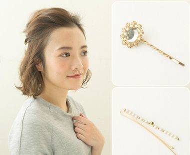 姐姐 圆脸女生简单短发扎发,2022年新款短发扎发教程