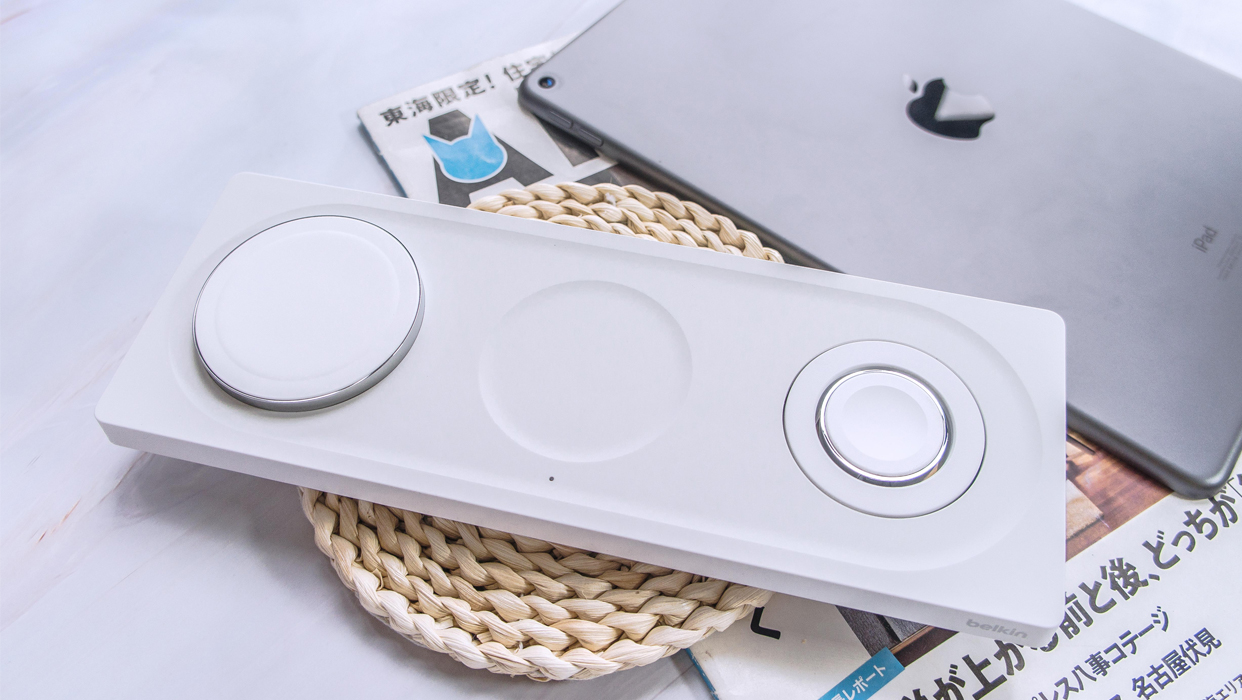 magsafe|苹果全家桶最强外设！一键三连充！贝尔金MagSafe充电底座！