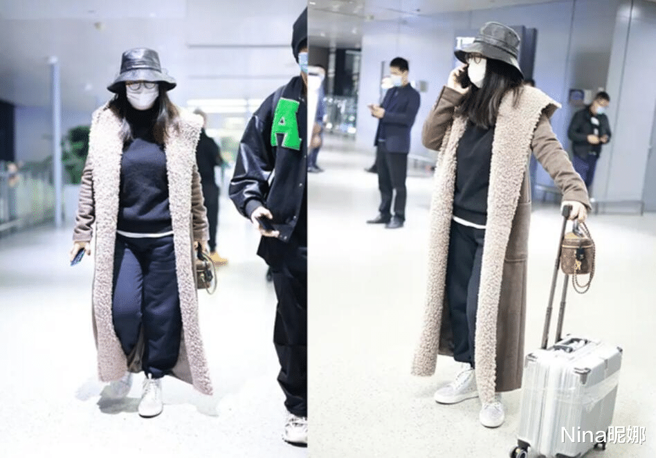 皮草|李湘富婆人设难翻车!穿无袖皮草配170万名表,瘦成锥子脸颜值高