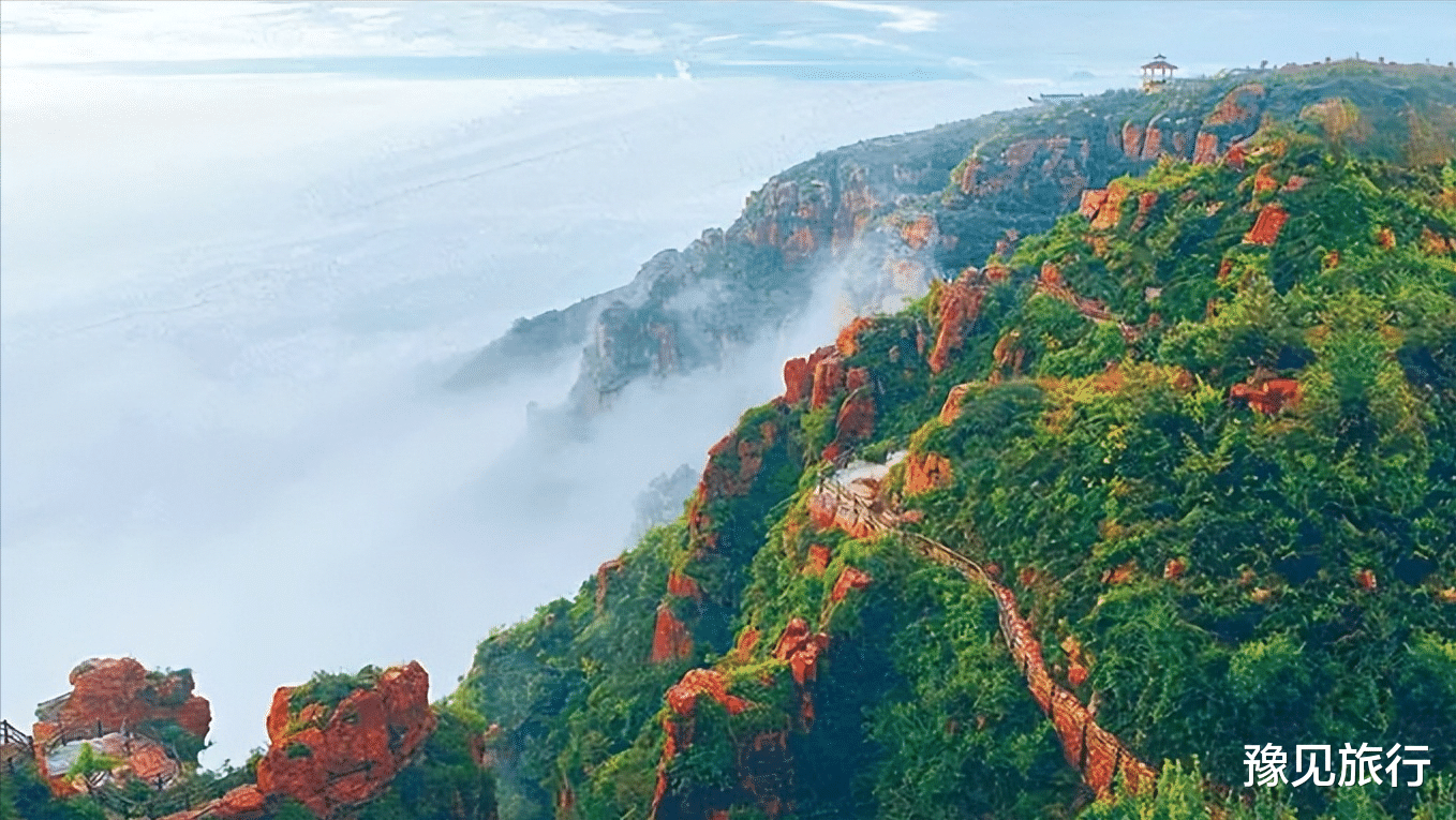 石林|它被称为中原地区最大的丹霞地貌石林景观群，它就是伏羲山红石林