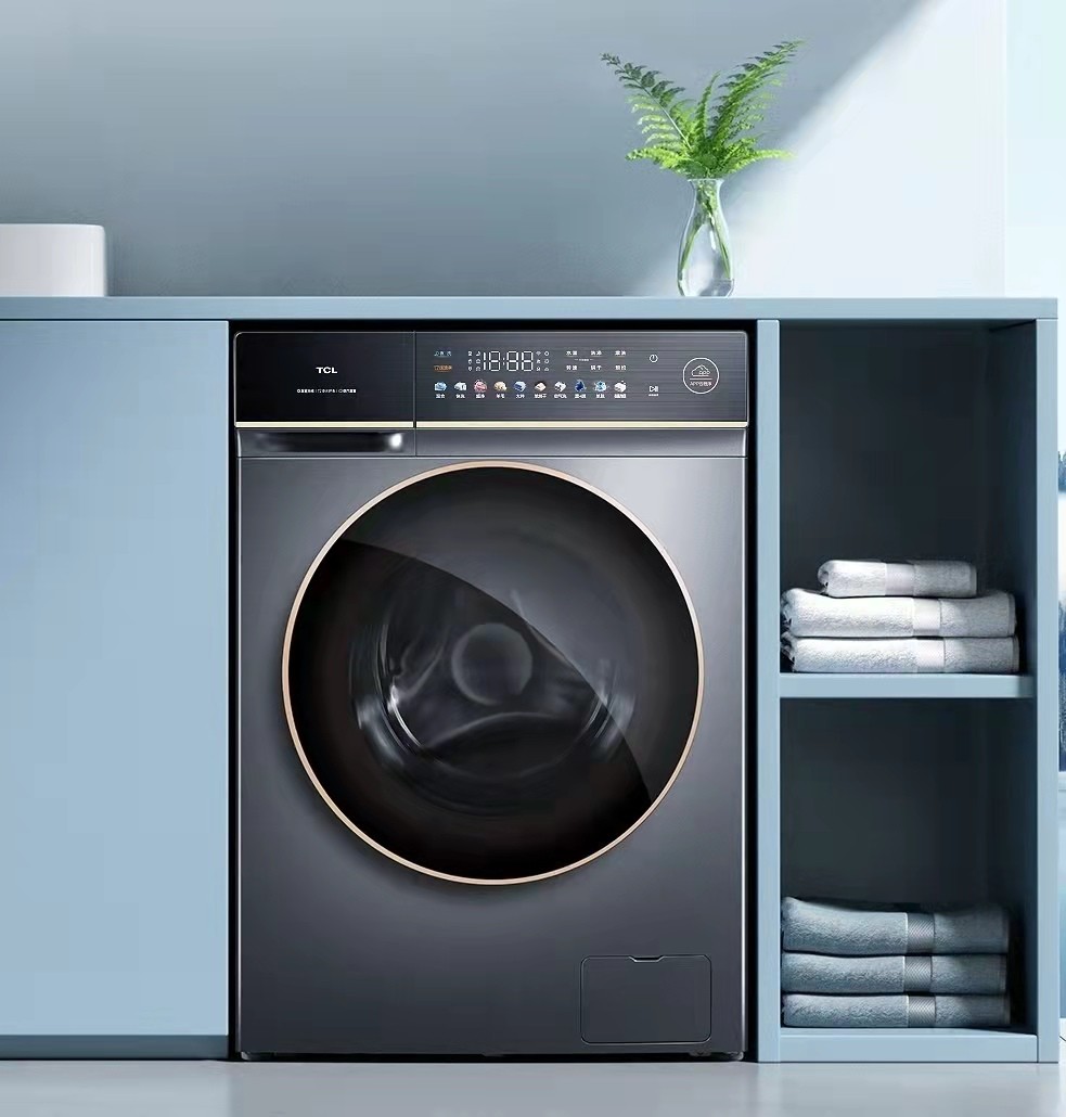 一体机|TCL 纤薄直驱洗烘一体机 洗护行业的颜值担当