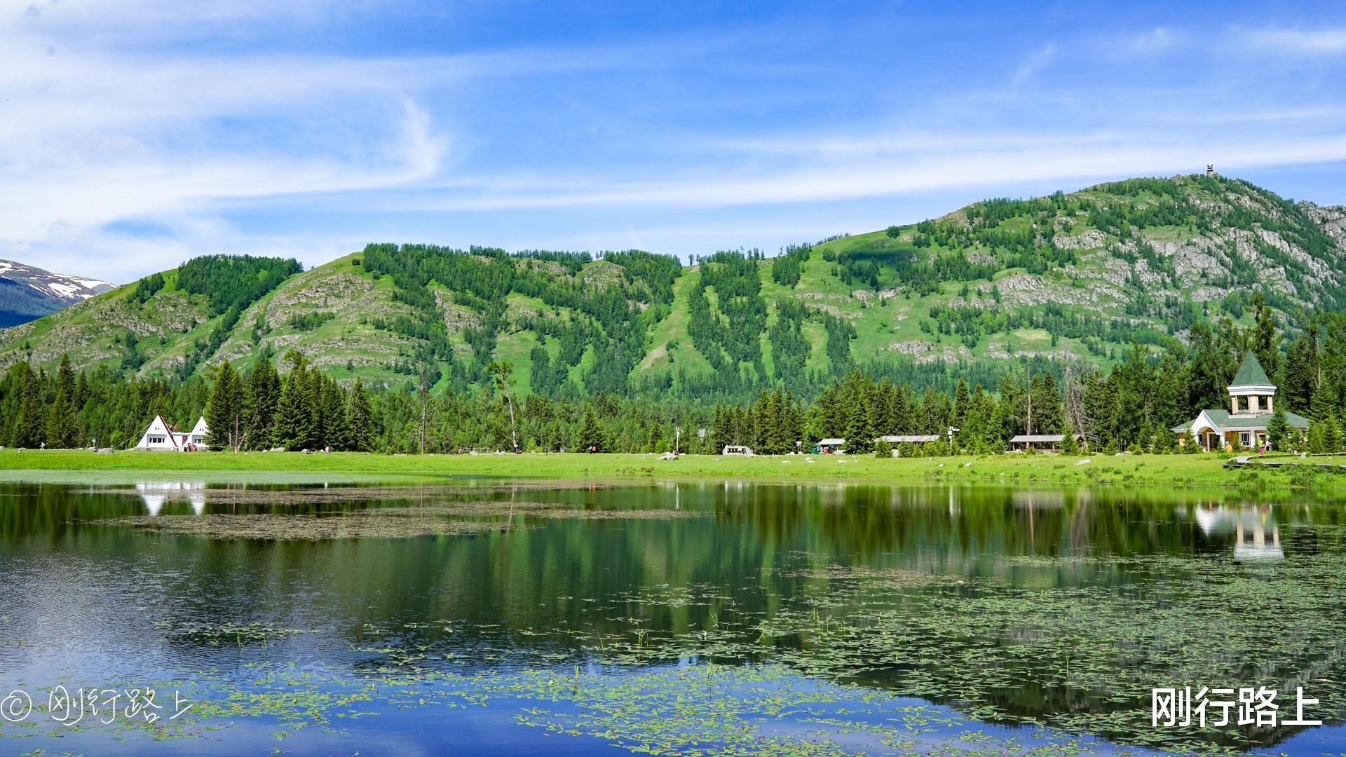 喀纳斯湖|喀纳斯湖双湖码头徒步，这里的夏天怎么能让人不心动？