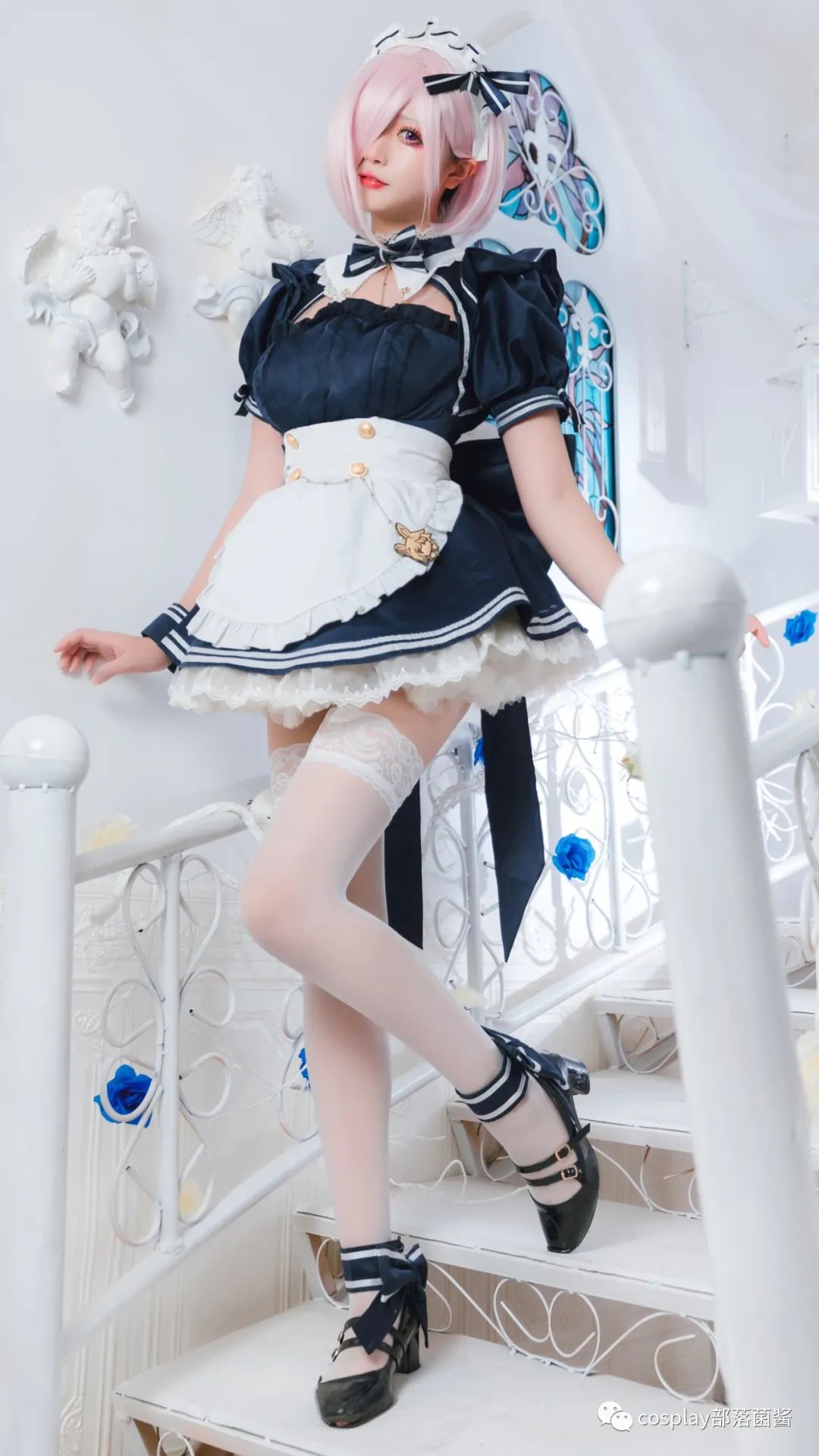 |cos：女仆玛修甜美私房cos正片@促织