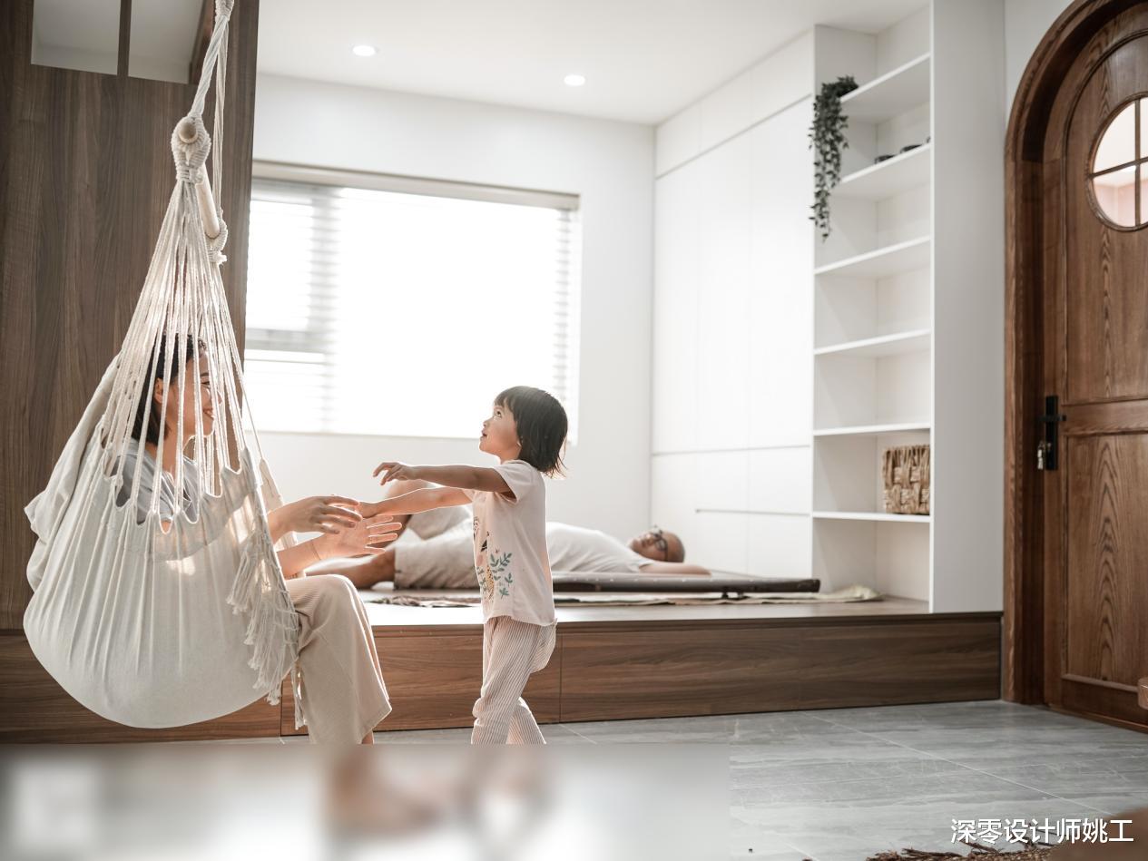 被她家100㎡圈粉了，拱形元素发挥到极致 ，后悔当初没多做几个