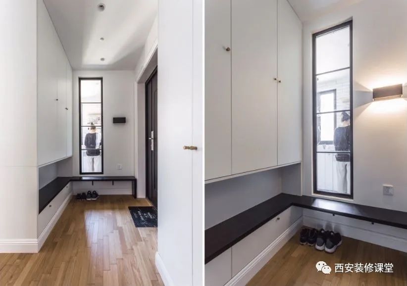 入户玄关保证光线又不遮挡视线?