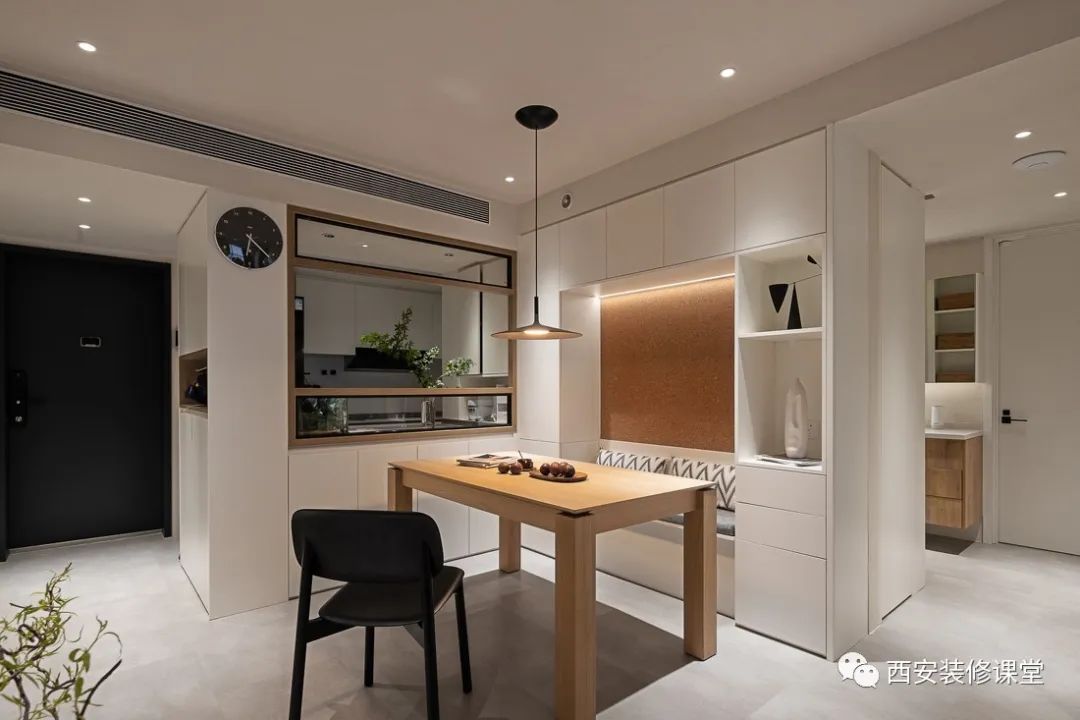 90㎡两室三口之家,实现超级收纳和三分离卫生间