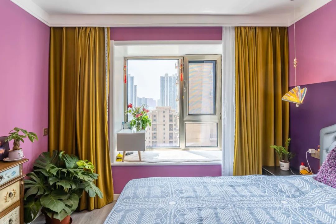 110㎡混搭 | 大胆的配色,高调的优雅!