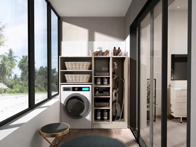 别吵了!阳台这么装,晾衣、休闲两不误,1㎡也不会浪费