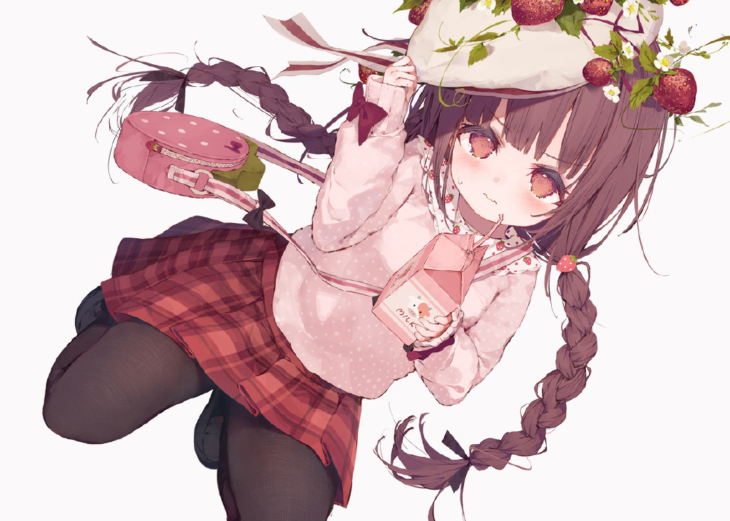 小萝莉|【动漫美图】可爱小萝莉!一位作品风格十分可爱的画师