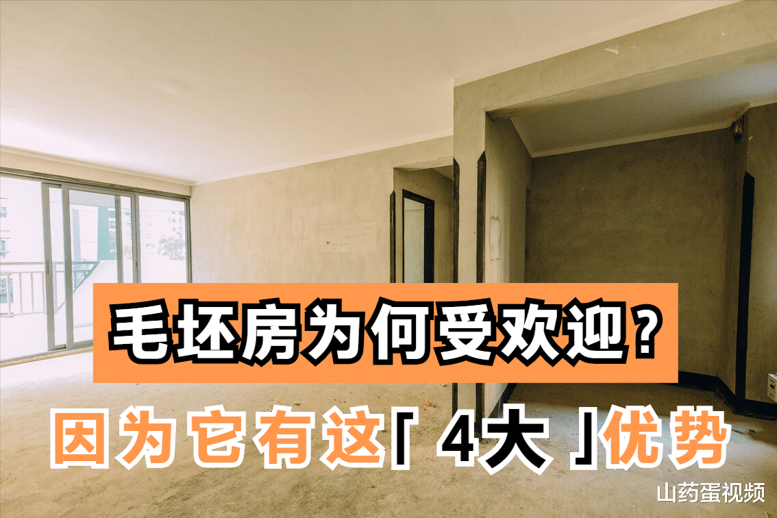 毛坯房的优势很多，主要有以下4个，一起来看看