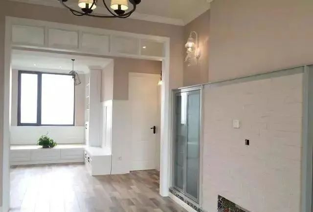 亲戚120平新房硬装完工，打扫干净太漂亮了，好羡慕电视墙的设计