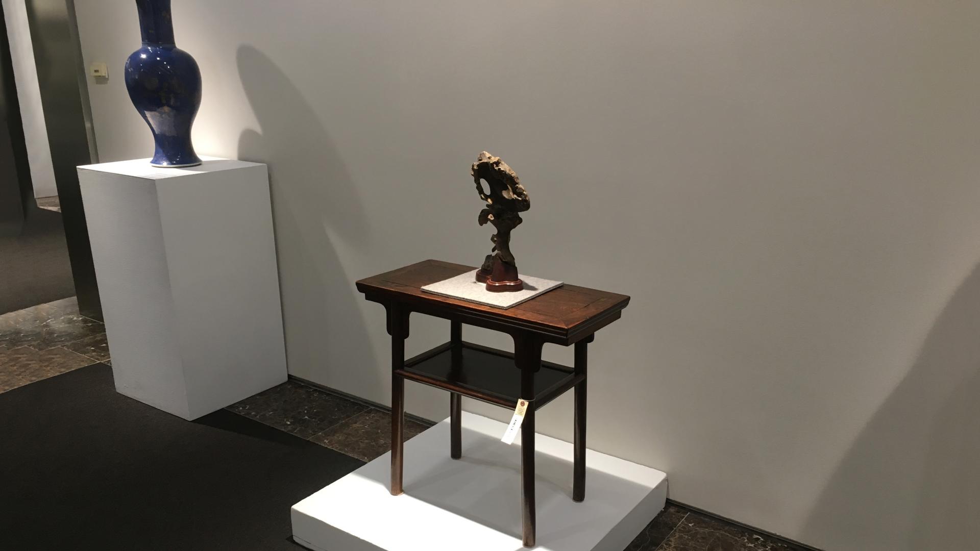 流拍|材质无误、有修补，黄花梨带屉平头案结果流拍