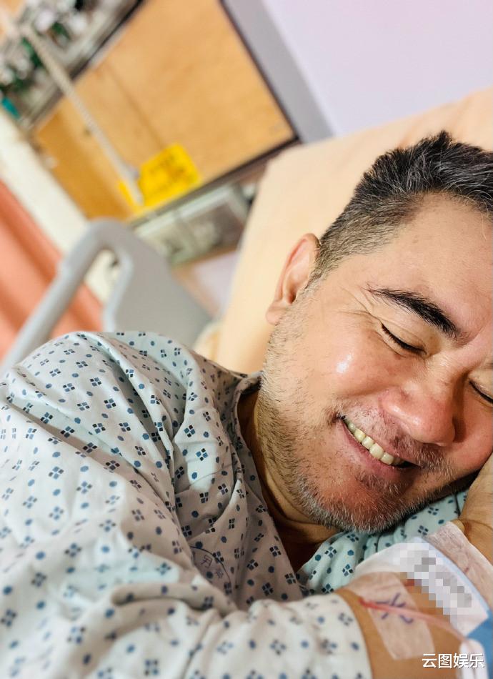 赵文瑄|赵文瑄入院开刀取走异物!躺病床上手插针管,胡子拉碴一脸憔悴