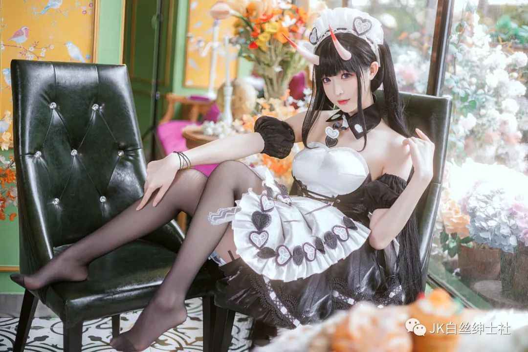 碧蓝航线|cos：碧蓝航线女仆?能代cos正片@南宫