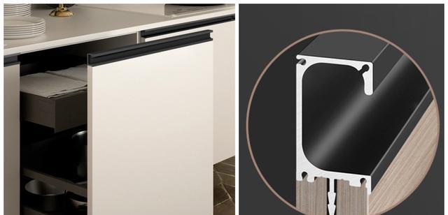 终究是我落伍了,无拉手柜门设计,在2022年成为主流,颜值确实高