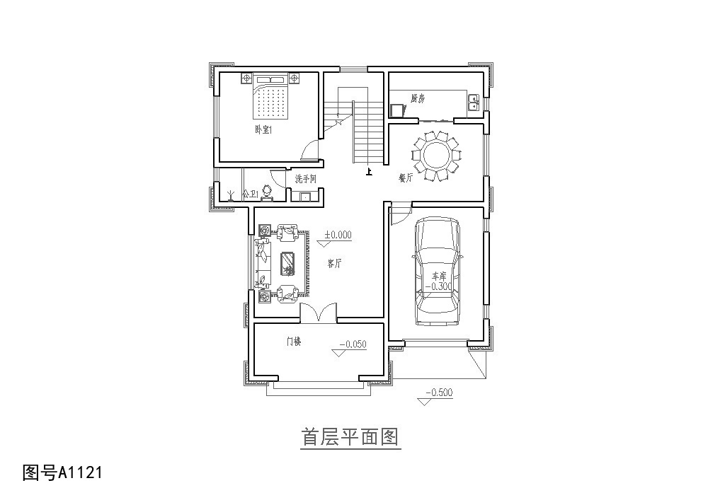 西式平顶别墅，超适合北方建造，造价还不贵！