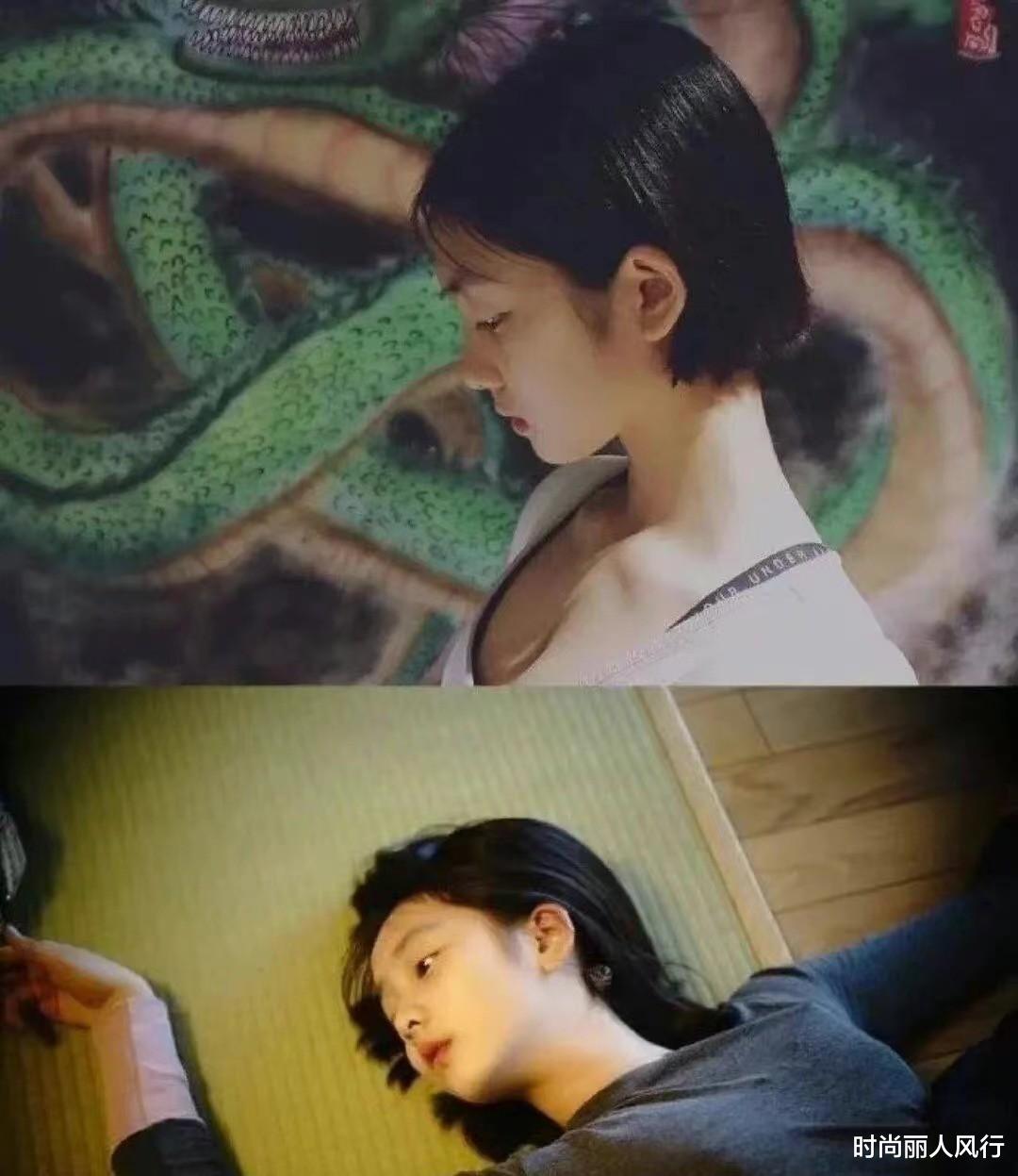 口红 多多近照魅力十足!大胆涂红唇变成熟好多,“海胆头”更俏皮不少